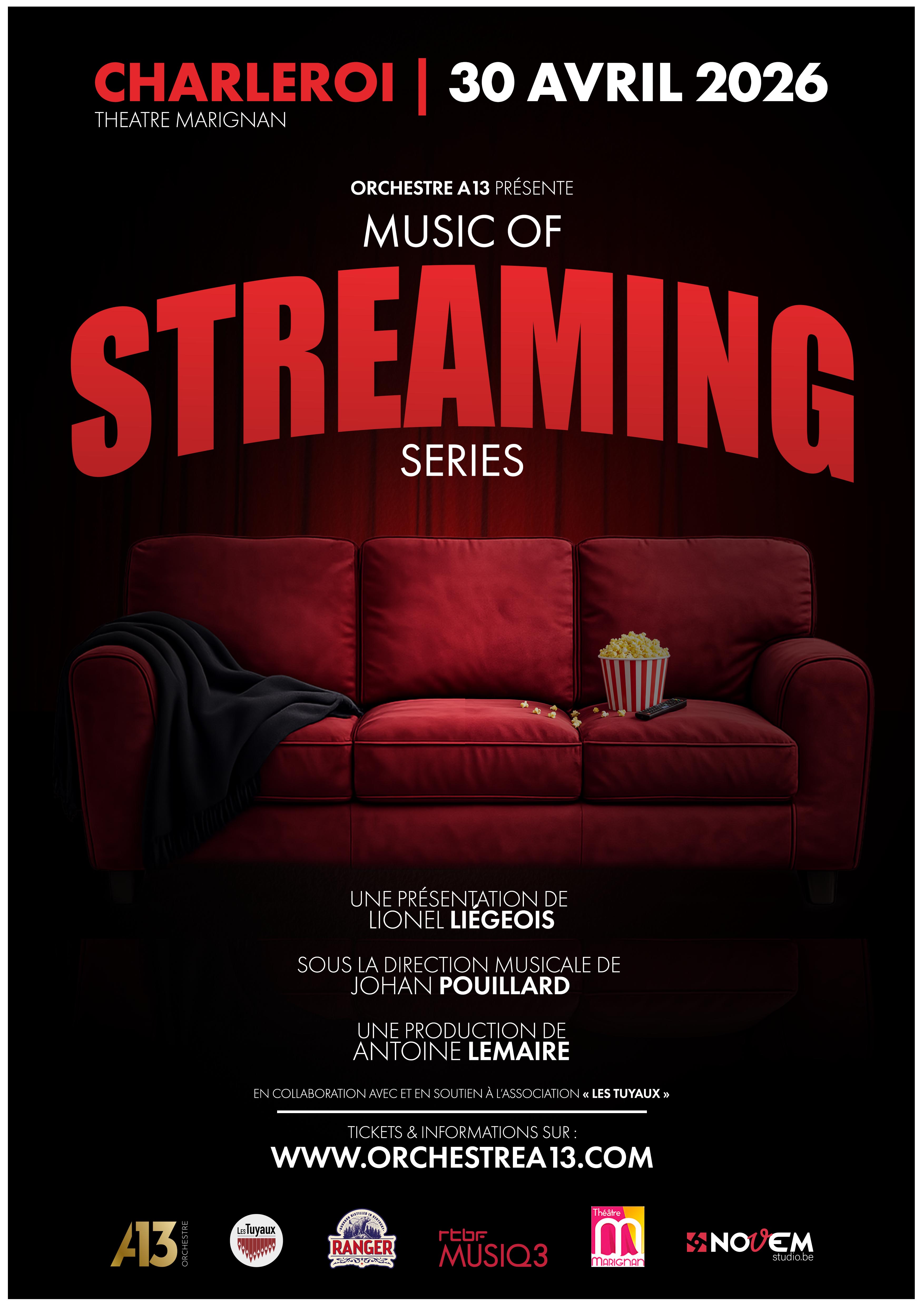 Affiche du concert Music of Streaming Series